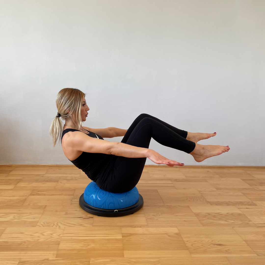 Winch Balance Ball inklusive Luftpumpe und Zwei Zugbänder - FeelVit