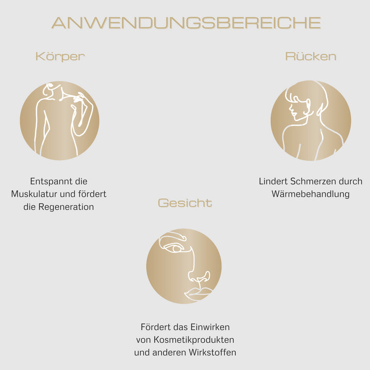 Beauty Vibe Gesichtsmassage PRO mit Vibration,- Kälte,- & Wärmefunktion - FeelVit 
